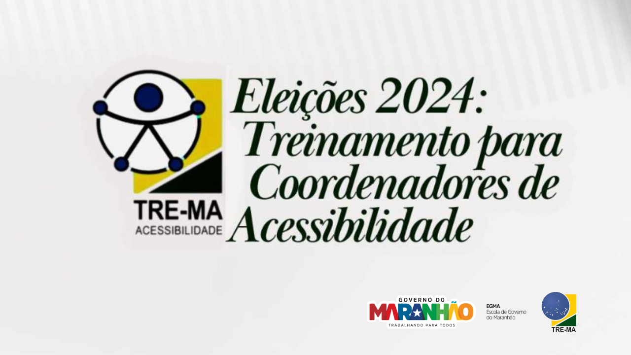 Coordenadoras e Coordenadores de Acessibilidade: Treinamento para as Eleições 2024