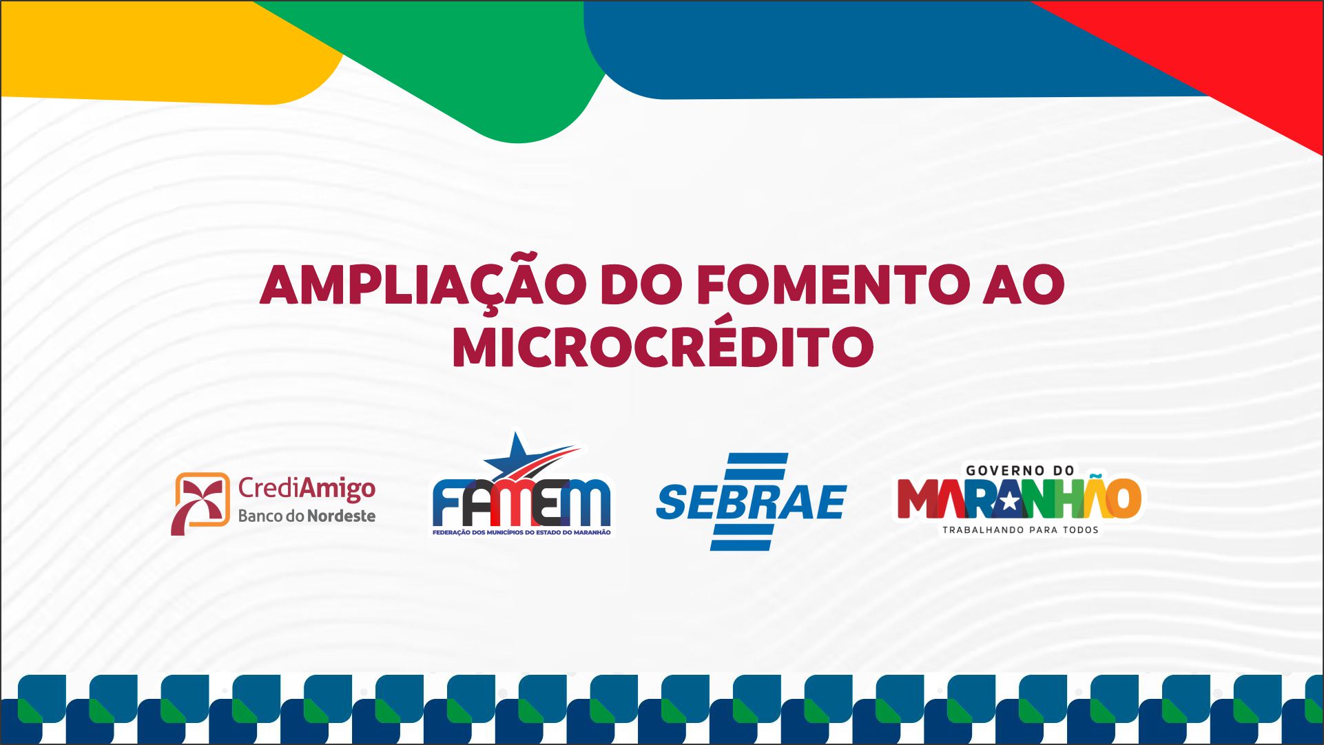 Ampliação do Fomento ao Microcrédito